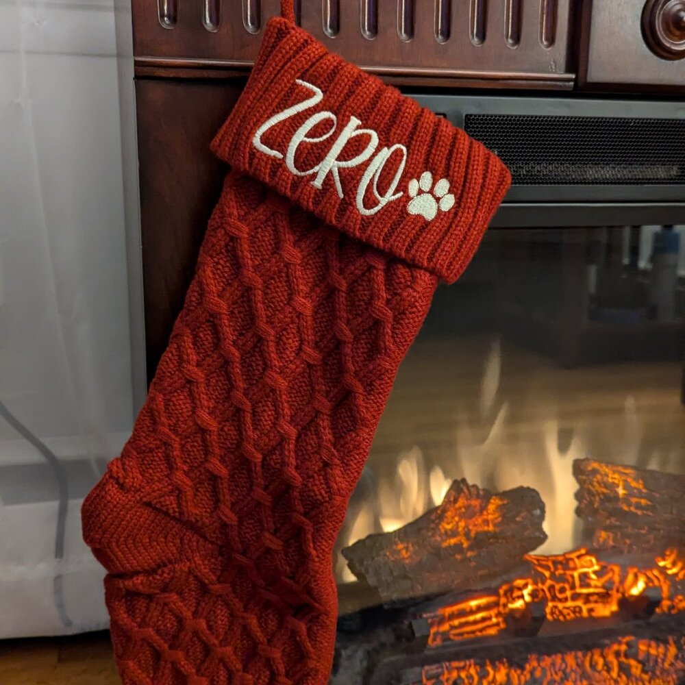 Pet Christmas Stocking "Zero"